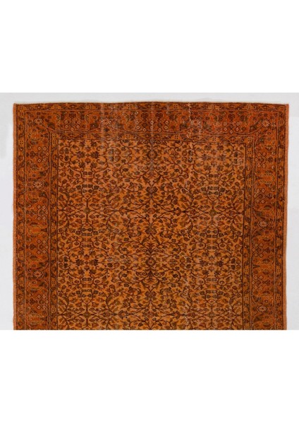( 174 x 287 cm ) Turuncu Renkli El Dokuma Anadolu Halısı, Modern Halı fiyatları