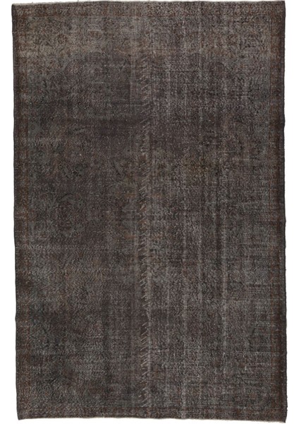 200 x 310 cm Gri Renkli El Dokuması Anadolu Halısı, Gri Renkli, Otantik, Modern Halı