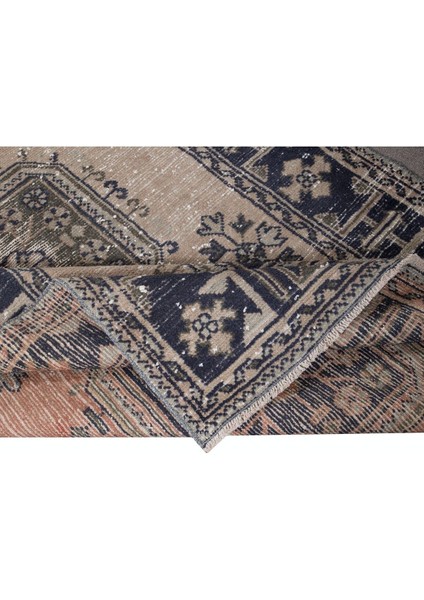 140 x 354 cm Eski Merdiven Halısı, El Yapımı Koridor Halısı, Türk Yolluk Halısı modelleri
