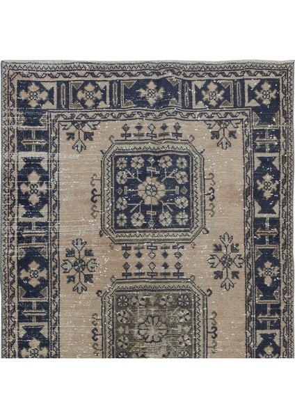 140 x 354 cm Eski Merdiven Halısı, El Yapımı Koridor Halısı, Türk Yolluk Halısı fırsatları