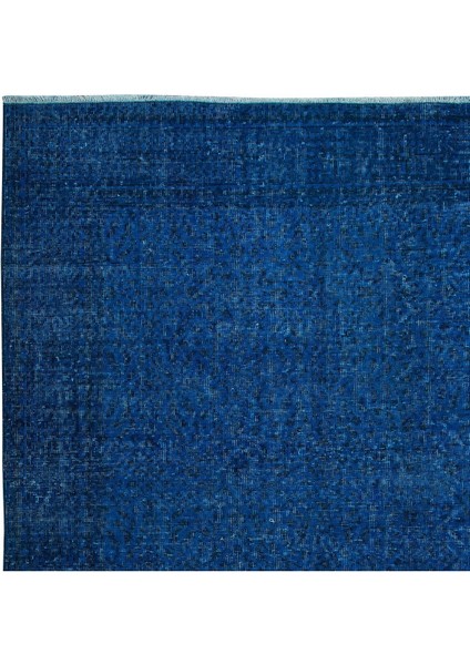 208 x 305 cm Ev Dekoru Halı, El Dokuması Mavi Tonlarda Modern Halı, Oturma Odası Dekoru Halı fırsatları