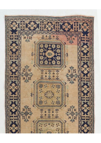 138 x 361 cm Eski El Yapımı Anadolu Uşak Yolluk Halı. Koridor Için El Düğümlü Yünlü Halı fiyatları