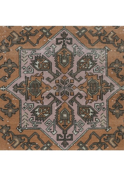 112 x 187 cm Türünün Tek Örneği Eski Geleneksel Halı, El Yapımı Türk Halısı, Yaklaşık 1960'LARDAN