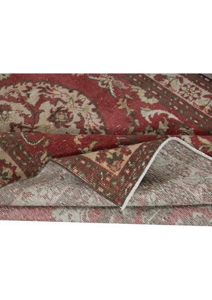 159 x 272 cm Oturma Odası Dekoru Için Eski Türk Köy Halısı, El Yapımı Oda Boyutunda Yünlü Halı modelleri