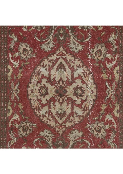 159 x 272 cm Oturma Odası Dekoru Için Eski Türk Köy Halısı, El Yapımı Oda Boyutunda Yünlü Halı indirimleri