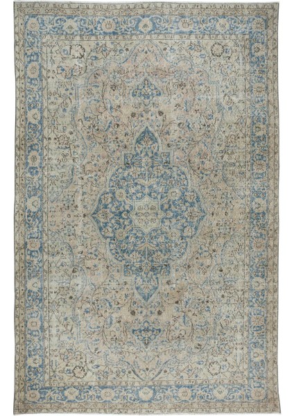 214 x 320 cm Türünün Tek Örneği Anadolu Halısı, Yaklaşık 1950'LERDEN, El Yapımı Yünlü Halı