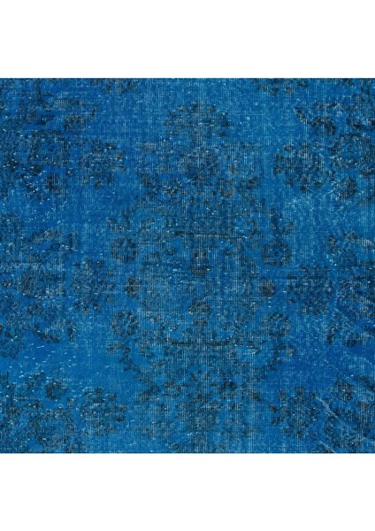 183 x 298 cm Modern El Yapımı Halı, Mavi Çocuk Odası Halı, Mavi Ev Dekoru indirimleri