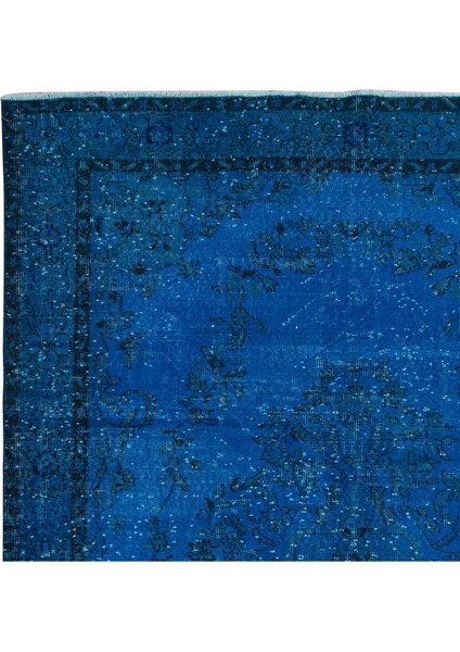 187 x 310 cm Geleneksel El Dokuması Mavi Halı, Anadolu'dan Yünlü Halı, Modern Alan Halısı fırsatları