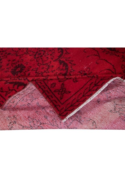 168 x 275 cm , Kırmızı Salon Halısı, El Dokuması Yünlü Türk Halısı, Pamuklu Alan Halısı modelleri
