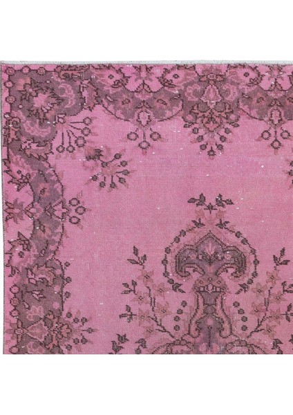 116 x 211 cm , Pembe Salon Halısı, El Dokuması Yünlü Türk Halısı, Pamuklu Alan Halısı fırsatları