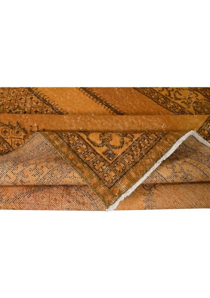 167 x 276 cm El Dokuması Halı, Turuncu Halı, Oturma Odası Halısı, Misafir Odası Halısı modelleri