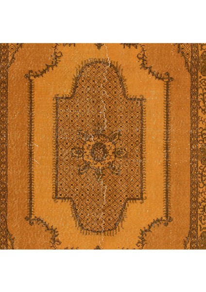 167 x 276 cm El Dokuması Halı, Turuncu Halı, Oturma Odası Halısı, Misafir Odası Halısı indirimleri