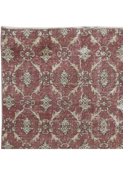 100 x 200 cm , Eski El Yapımı Türk Işi Halı, Modern El Dokuma Kırmızı Halı fırsatları