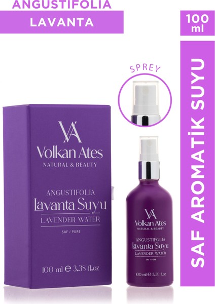 Lavandula Angustifolia Saf Lavanta Suyu Sprey 100 ml