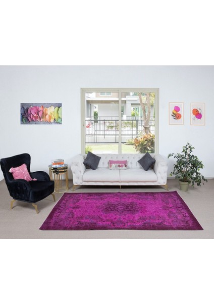 164 x 294 cm , Pembe Salon Halısı, El Dokuması Yünlü Türk Halısı, Pamuklu Alan Halısı fiyatları