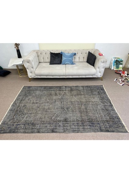 185 x 236 cm Kahverengi Tonlarda El Dokuması Anadolu Halısı, Modern Dekoratif Halı modelleri