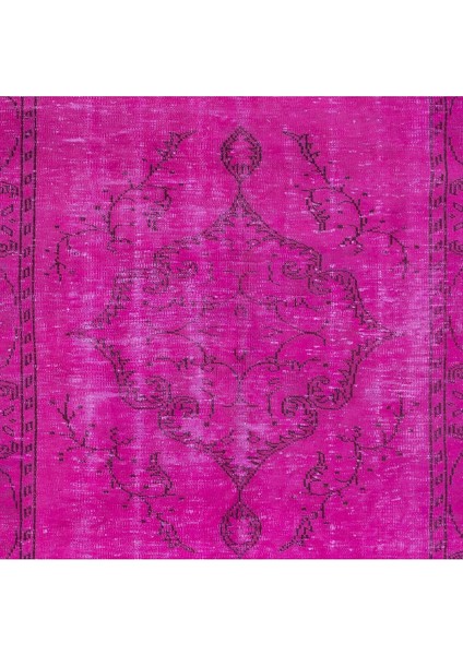 162 x 281 cm , El Dokuması Halı, Pembe Modern Halı, El Yapımı Yünlü Halı indirimleri