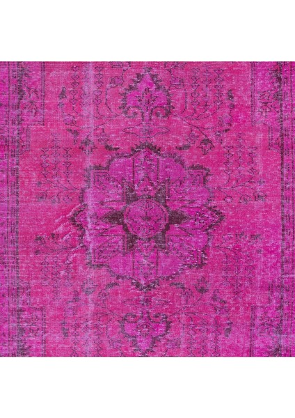 178 x 294 cm , Pembe El Dokuması Halı, El Düğümlü Alan Halısı, Eski Türk Halısı indirimleri