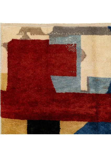 245 x 310 cm El Dokuması Tülü Halı, El Yapımı Çok Renkli Büyük Halı, Yün, Oturma Odası Halısı modelleri