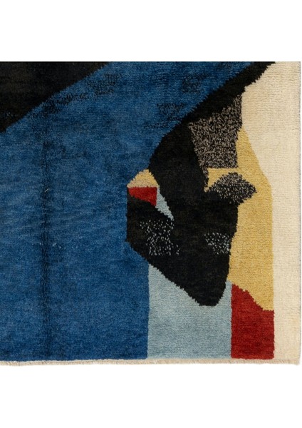 245 x 310 cm El Dokuması Tülü Halı, El Yapımı Çok Renkli Büyük Halı, Yün, Oturma Odası Halısı fırsatları