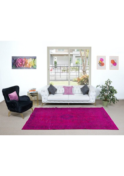 178 x 297 cm , Modern Ev Dekoru Halı, Pembe El Yapımı Halı, Geleneksel Yünlü Halı fiyatları