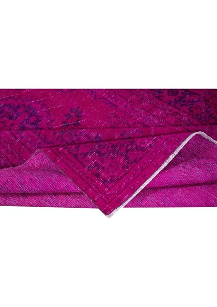 178 x 297 cm , Modern Ev Dekoru Halı, Pembe El Yapımı Halı, Geleneksel Yünlü Halı modelleri