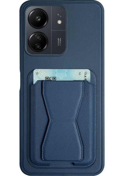 Xiaomi Redmi 13C Standlı ve Cüzdanlı Kılıf Mtl Aksesuar