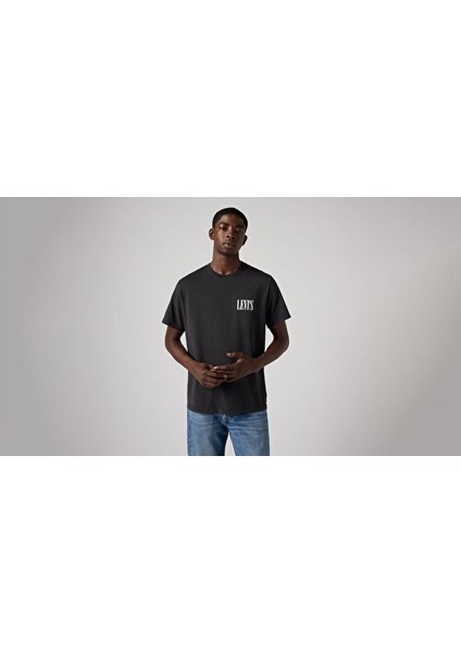 Relaxed Fit Kısa Kollu Graphic Tişört fiyatları