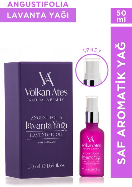 Lavandula Angustifolia Saf Lavanta Yağı Sprey 50 ml