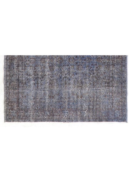 (160 x 262 cm ) Gri Renkli Anadolu Halısı, El Dokuması Çiçek Desenli Anadolu Halısı fırsatları