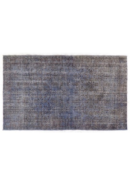 (160 x 262 cm ) Gri Renkli Anadolu Halısı, El Dokuması Çiçek Desenli Anadolu Halısı indirimleri