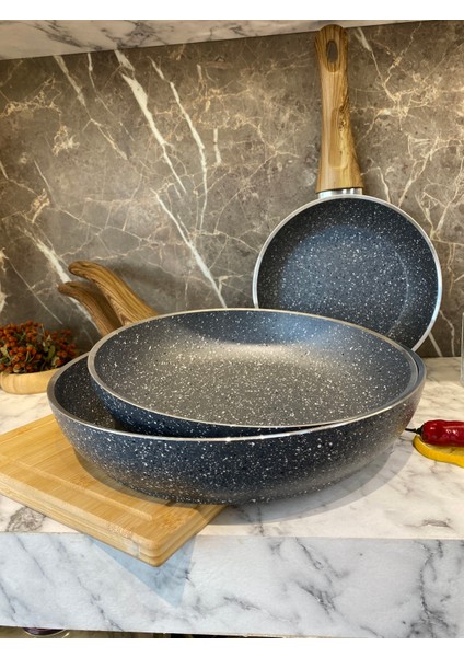 Granit 3 Parça Tava Set