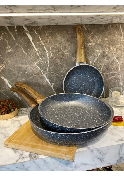 Granit 3 Parça Tava Set