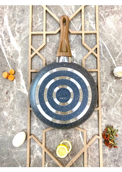 Granit 3 Parça Tava Set