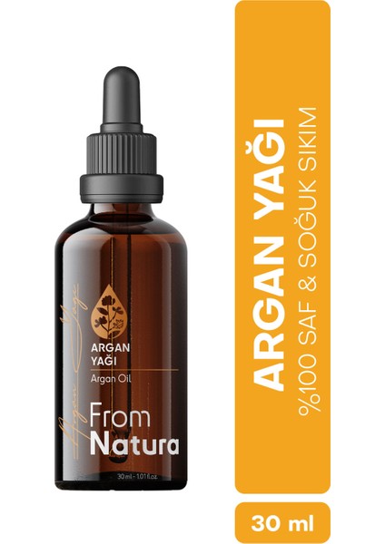 Soğuk Sıkım Argan Yağı 30 ml