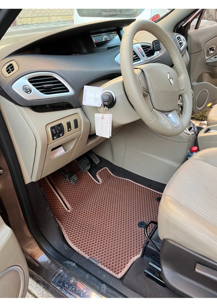 Renault Scenic 3 2009-2024 Uyumlu Yeni Nesil Akıllı Oto Paspas