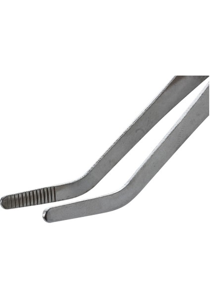 Gümüş Ton Metal Çin Kongfu Cha Dao Çay Maşası Cımbız 7.4 "uzun (Yurt Dışından) indirimleri