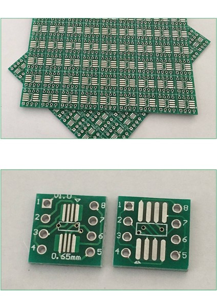 500 Adet/lot Tssop8 Ssop8 Sop8 Ila Dıp8 Pcb Sop8 Sop Transfer Kartı Dıp Pin Kartı Pitch Adaptörü (Yurt Dışından)