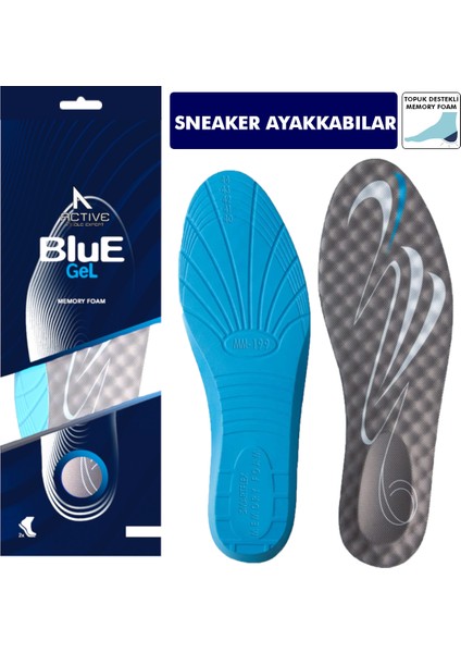 BG199 | Yumuşak Memory Foam, Şok Emici, Hafızalı, Ortopedik Spor Ayakkabılar Için Iç Tabanlık