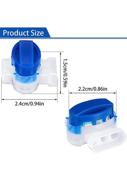 10 Adet 3 Yollu Kablo Konnektörleri 314 Kablo Konnektörleri Bahçe Otomatik Çim Biçme Makinesi Robotik Çim Biçme Makinesi Konnektörleri (Yurt Dışından) modelleri