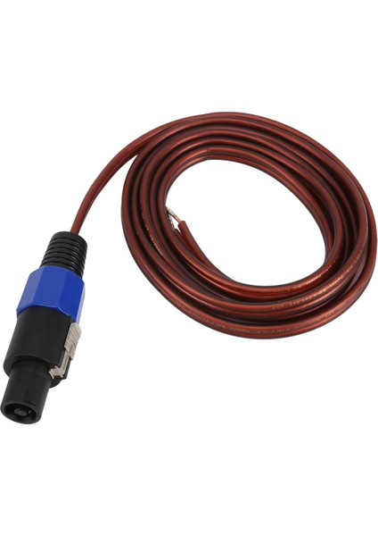 Speakon Hoparlör Kablosu Tel Açık Uçlu Kablo, Speakon'dan Hoparlör Kablosuna Ses Kablosu Amplifikatör Bağlantı Kablosu Dj/pa Için (Yurt Dışından) fiyatları