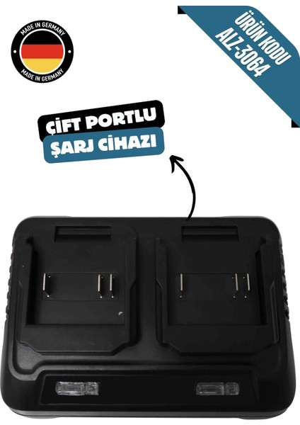 Allizer Çift Portlu Şarj Cihazı