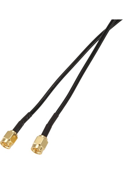 10 M Sma Erkek - Sma Erkek mm Konnektör Rf Koaksiyel Pigtail RG174 Uzatma Kablosu Altın (Yurt Dışından)