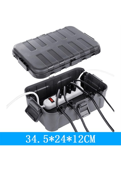 Açık Hava Elektrik Kutusu Su Geçirmez Uzatma Kablosu Kılıfı Hava Koşullarına Dayanıklı, Priz, Soket, Fiş, Güç Şeridi Gri Korumalı (Yurt Dışından) modelleri