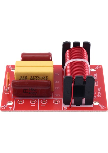 2pcs Hifi Sınıfı Yüksek ve Bas Iki Yönlü Crossover Hifi Hoparlör 2 Yollu Crossover Board (Yurt Dışından)