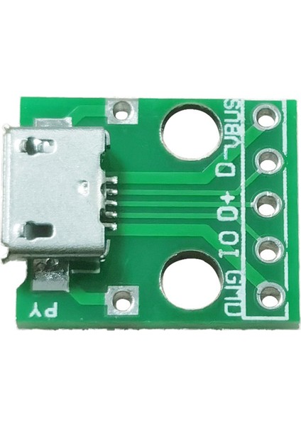 20 Adet Mikro-Usb'den Dıp 2.54MM Adaptör Konnektör Modül Kartı Panel Dişi 5-Pin Pinboard 2.54MM Mikro-Usb Pcb Tipi Parçalar (Yurt Dışından)