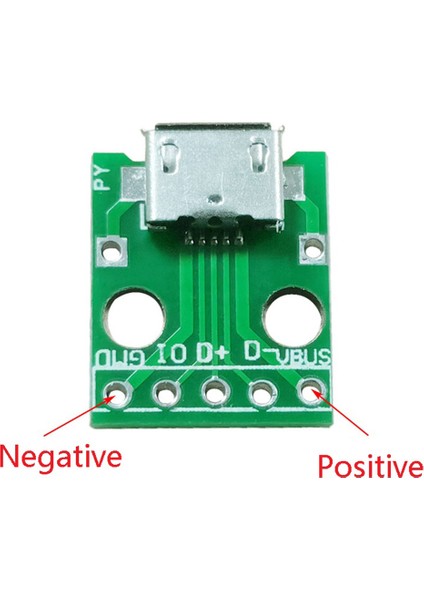 20 Adet Mikro-Usb'den Dıp 2.54MM Adaptör Konnektör Modül Kartı Panel Dişi 5-Pin Pinboard 2.54MM Mikro-Usb Pcb Tipi Parçalar (Yurt Dışından)