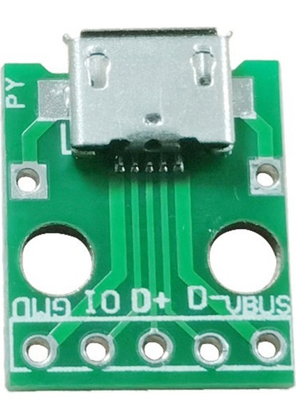 20 Adet Mikro-Usb'den Dıp 2.54MM Adaptör Konnektör Modül Kartı Panel Dişi 5-Pin Pinboard 2.54MM Mikro-Usb Pcb Tipi Parçalar (Yurt Dışından)