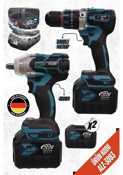 Allizer (8 C VİDALAMA-400 Somun)