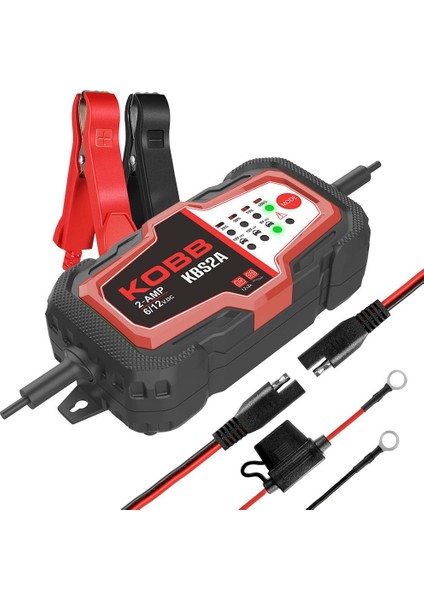 KBS2A 6V/12V 60AH Akıllı Akü Şarj ve Akü Bakım / Desülfatör